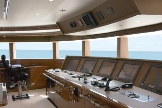 Oceanco Motor Yacht ALFA NERO - The Bridge